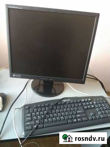 Монитор +Компьютер+мышка,клавиатура, провода Кетово - изображение 1