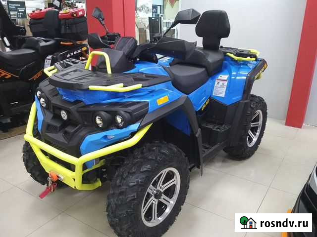 Квадроцикл RM 800 DUO EPS желто-голубой Омск - изображение 1