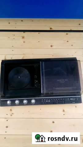 Виниловые проигрыватель с усилителем и радио Казань - изображение 1