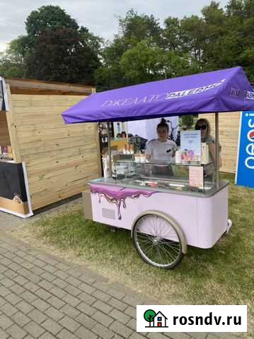 Витрина тележка для мороженогтго isa carrettino Рудня - изображение 1