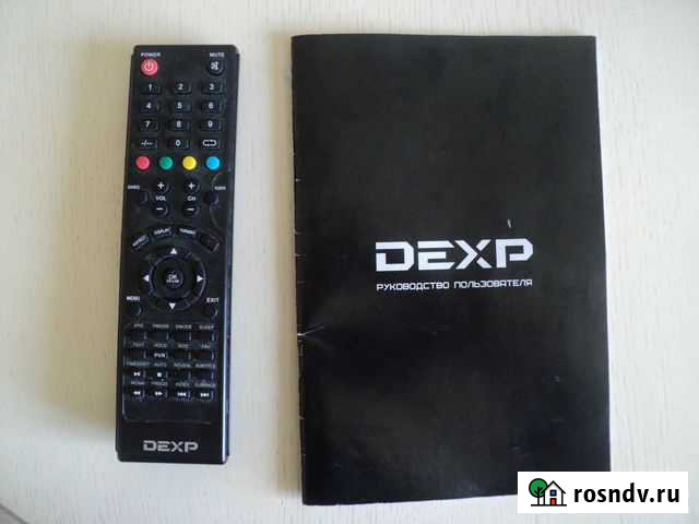 Пульт управления и инструкция к телевизору dexp Красноярск - изображение 1