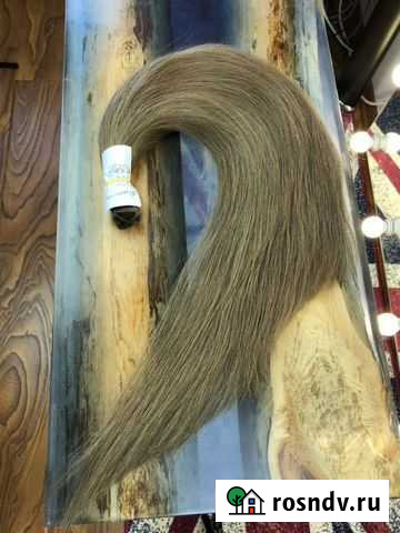 Волосы для наращивания Русые 60 см 130 грамм Красногорск - изображение 1