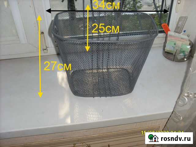 Корзина для велосипеда Новороссийск - изображение 1