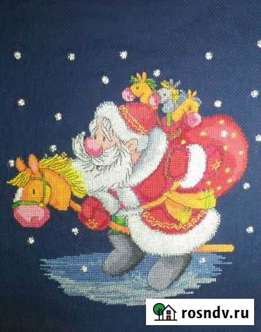 Вышитая картина крестом Астрахань - изображение 1