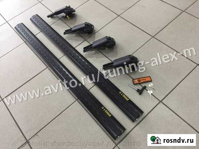 Поперечины чёрные Turtle Lux Air1 для рейлингов Москва - изображение 1