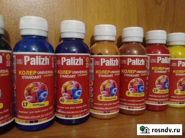 Краска колер Palizch Белорецк - изображение 1
