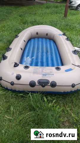 Пвх лодка на 4х человек с надувным дном Барнаул - изображение 1