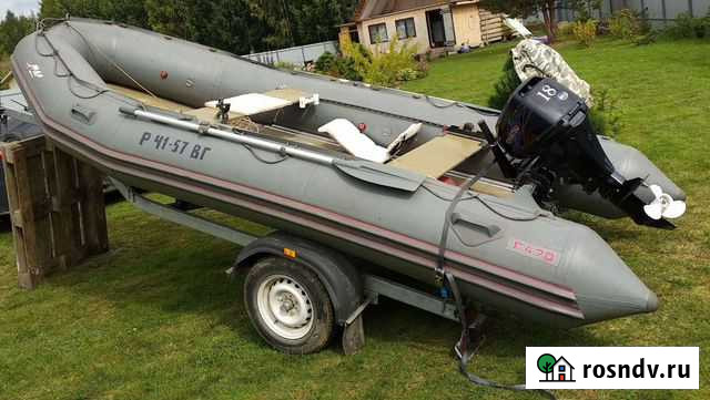 Лодка пвх с мотором и прицепом Вологда - изображение 1