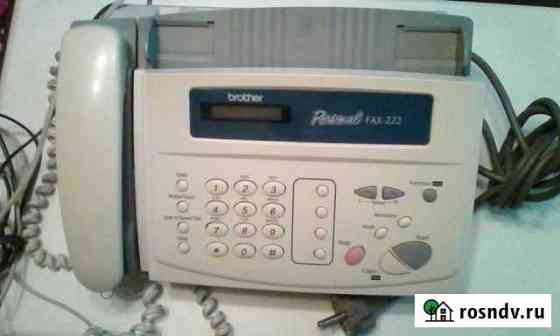 Телефон-факс Brother Personal Fax-222 Тольятти