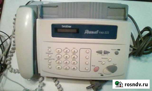 Телефон-факс Brother Personal Fax-222 Тольятти - изображение 1