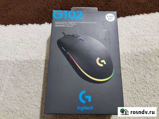 Игровая мышь logitech g102 Курск - изображение 1