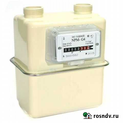 Счетчик газа NPM G-4 левый Омск - изображение 1