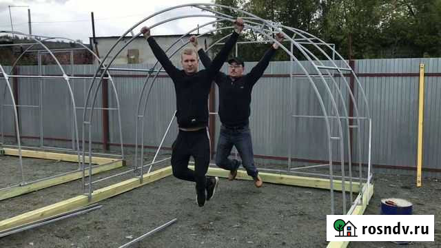 Теплицы (поликарбонат входит в стоимость) Санкт-Петербург - изображение 1