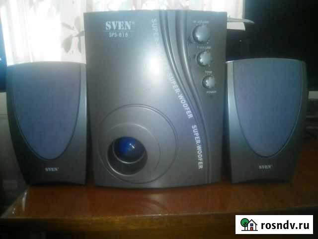 Сабвуфер и колонки sven SPS-818 Киров - изображение 1