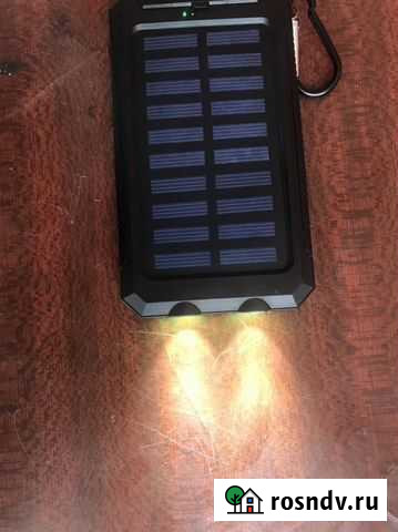 Power bank с солнечной подзарядкой Новосибирск - изображение 1