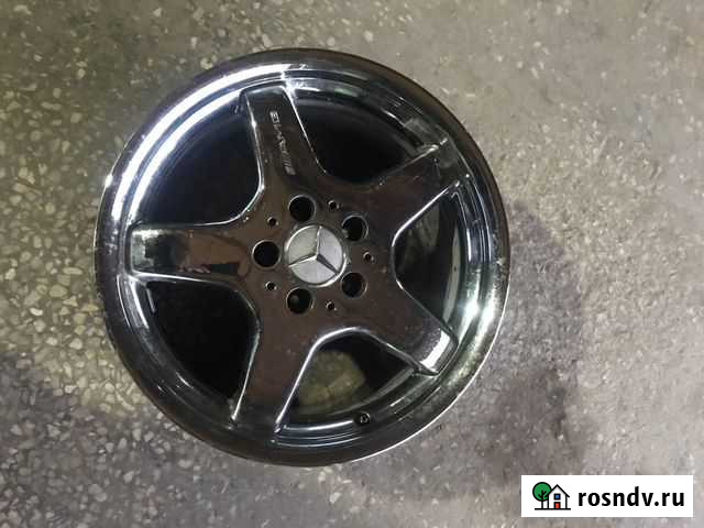 Хромированный колесный Диск Mercedes AMG R18 Махачкала - изображение 1