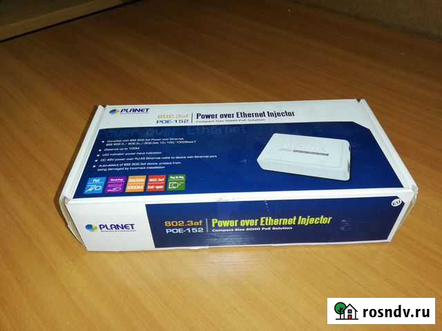 PoE injector Planet POE-152 Петропавловск-Камчатский - изображение 1