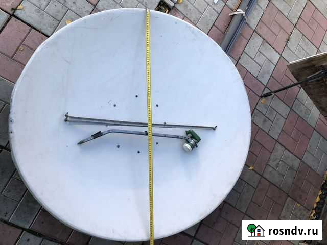 Спутниковая тарелка 120 см с мотоподвесом Каменка - изображение 1