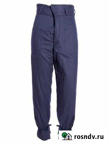 Штаны утеплённые вытные чёрные Москва - изображение 1