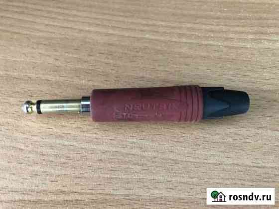 Гитарный штекер neutrik jack 6,3 с выключателем Мурино