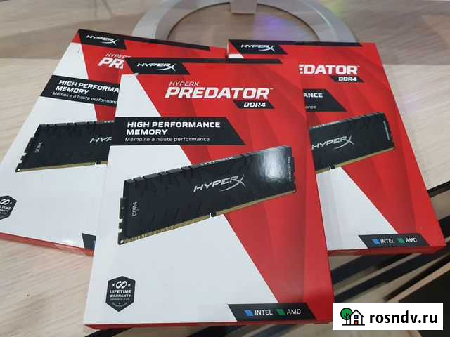 Новая Kingston HyperX Predator DDR4 2X8GB Гарантия Воронеж - изображение 1