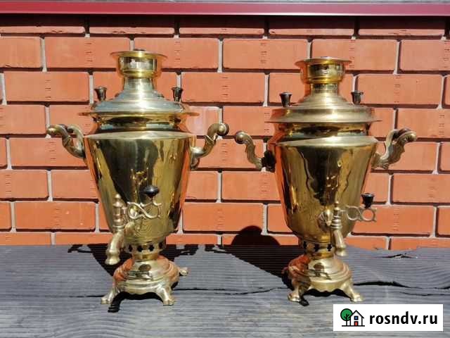 Самовар, самовар-рюмка на дровах 4 литра Бор - изображение 1