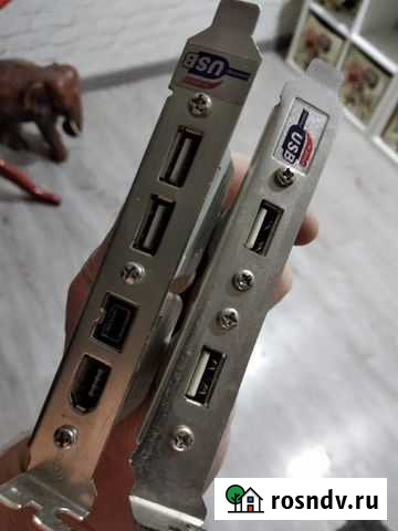 Планка в системник 2 usb 2.0 Каменск-Уральский - изображение 1