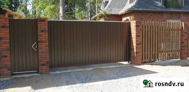 Ворота откатные Знаменск - изображение 1