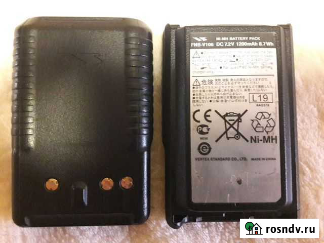 Аккумулятор Vertex FNB-V106 DC 7.2v Новокузнецк - изображение 1