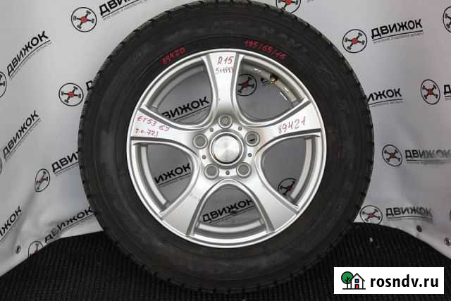 Диск violento R15/6/53/5*114.3/литой Контрактная Кемерово - изображение 1