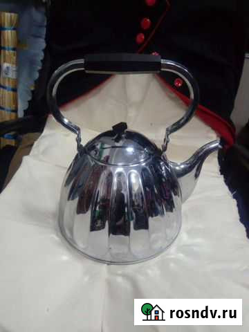 Чайник СССР латунный Миасс - изображение 1