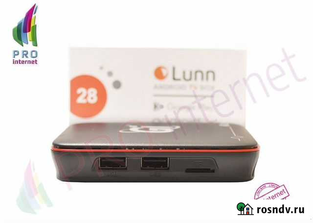 Gi Lunn 28 Android приставка, медиаплеер 2Gb/8Gb Краснодар - изображение 1