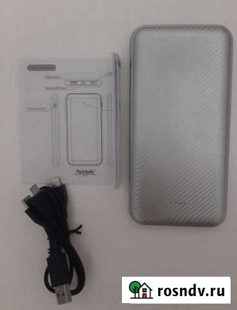 Внешний аккумулятор Portobello Carbon 10000mAh Воронеж - изображение 1