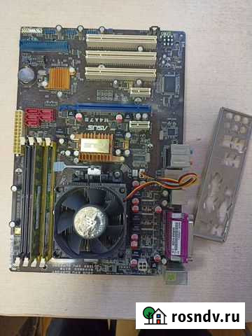 Asus m4a78 +AMD Phenom x4 810 +4 gb ddr2 Калуга - изображение 1