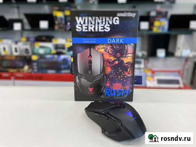 Игровая беспроводная мышь smartbuy Rush Dark Иваново - изображение 1