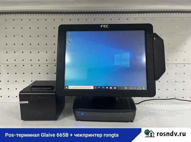 R-keeper моноблок Glaive + принтер чеков Rongta Челябинск - изображение 1