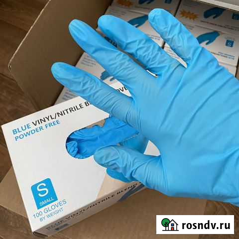 Перчатки S и M нитрил Барнаул - изображение 1