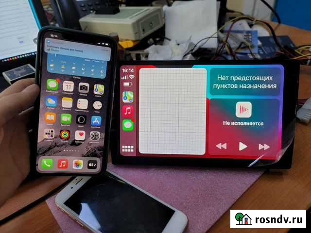 Чип Apple CarPlay для teyes kingbeats Омск - изображение 1