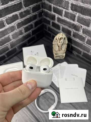 Беспроводные наушники AirPods 3 Ноябрьск - изображение 1