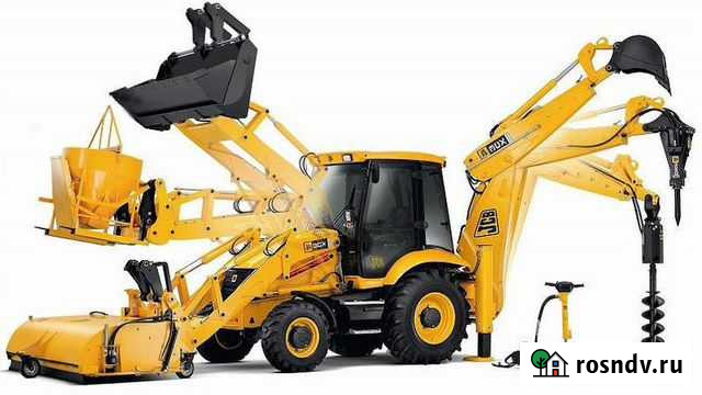 Аренда спецтехники/ Услуги экскаватора погрузчика Новосибирск - изображение 1