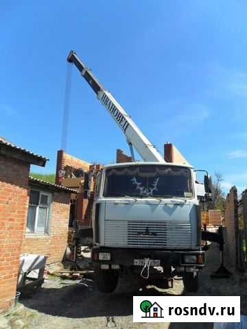 Услуга (аренда) автокрана маз 16тн- 18м Ростов-на-Дону - изображение 1