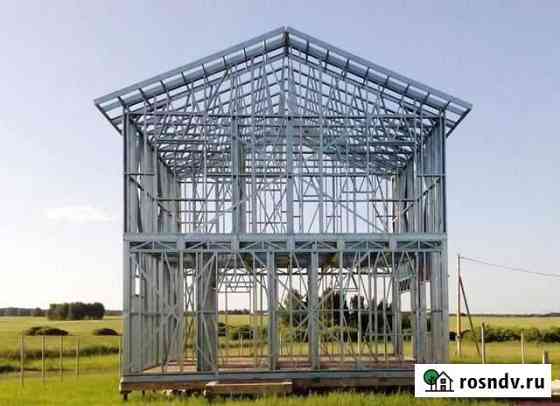 Лстк каркас двухэтажного дома Ростов-на-Дону