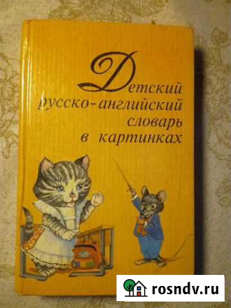 Детский русско-английский словарь в картинках Володарского - изображение 1