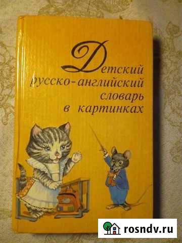 Детский русско-английский словарь в картинках Володарского - изображение 1