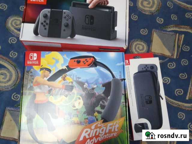 Nintendo switch+ring fit adventure Нижневартовск - изображение 1