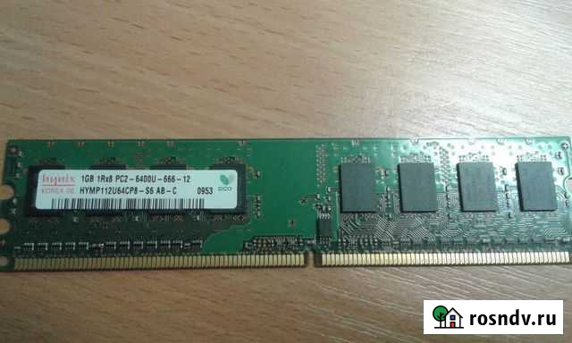Оперативная память для компьютера hynix DDR2 1gb Учалы - изображение 1