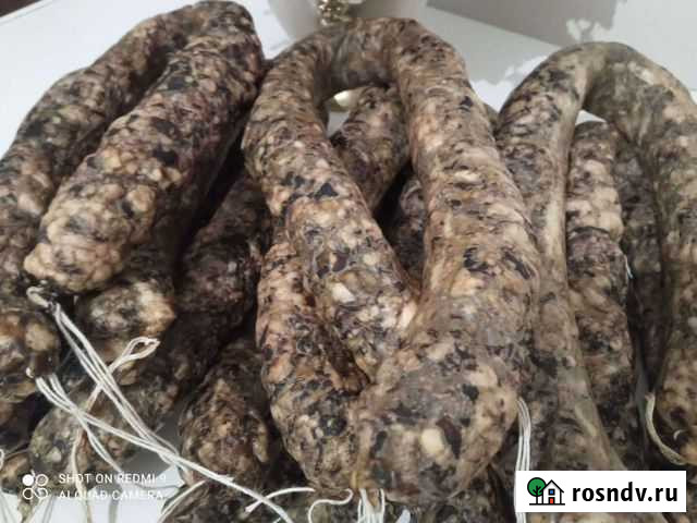 Сушеная колбаса из требухи Грозный - изображение 1