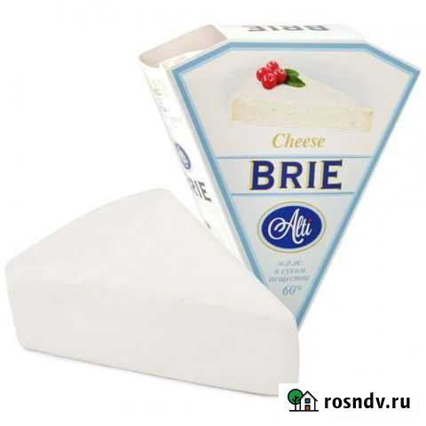 Сыр с белой плесенью alti Brie треугольник Яблоновский - изображение 1