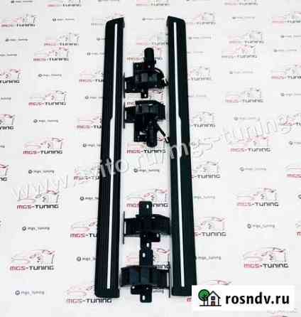 Выдвижные пороги на G-Class W464 (Длинные) Екатеринбург