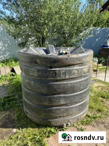 Бочка пластиковая на 1500л Иваново - изображение 1